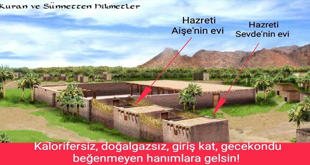 Hazreti Aişe’yi çok seven günümüz bayanları bu resme dikkatlice baksın